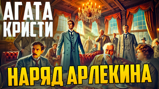 УДИВИТЕЛЬНЫЙ ДЕТЕКТИВ! Агата Кристи - НАРЯД АРЛЕКИНА | Аудиокнига (Рассказ) | Читает Большешальский