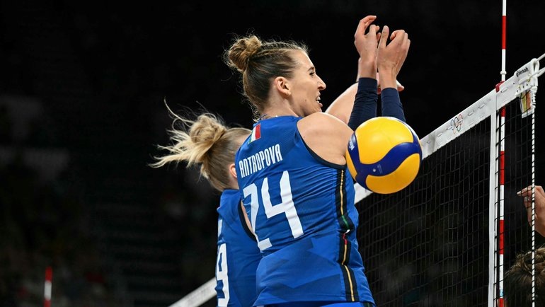    Екатерина Антропова (№24). AFP