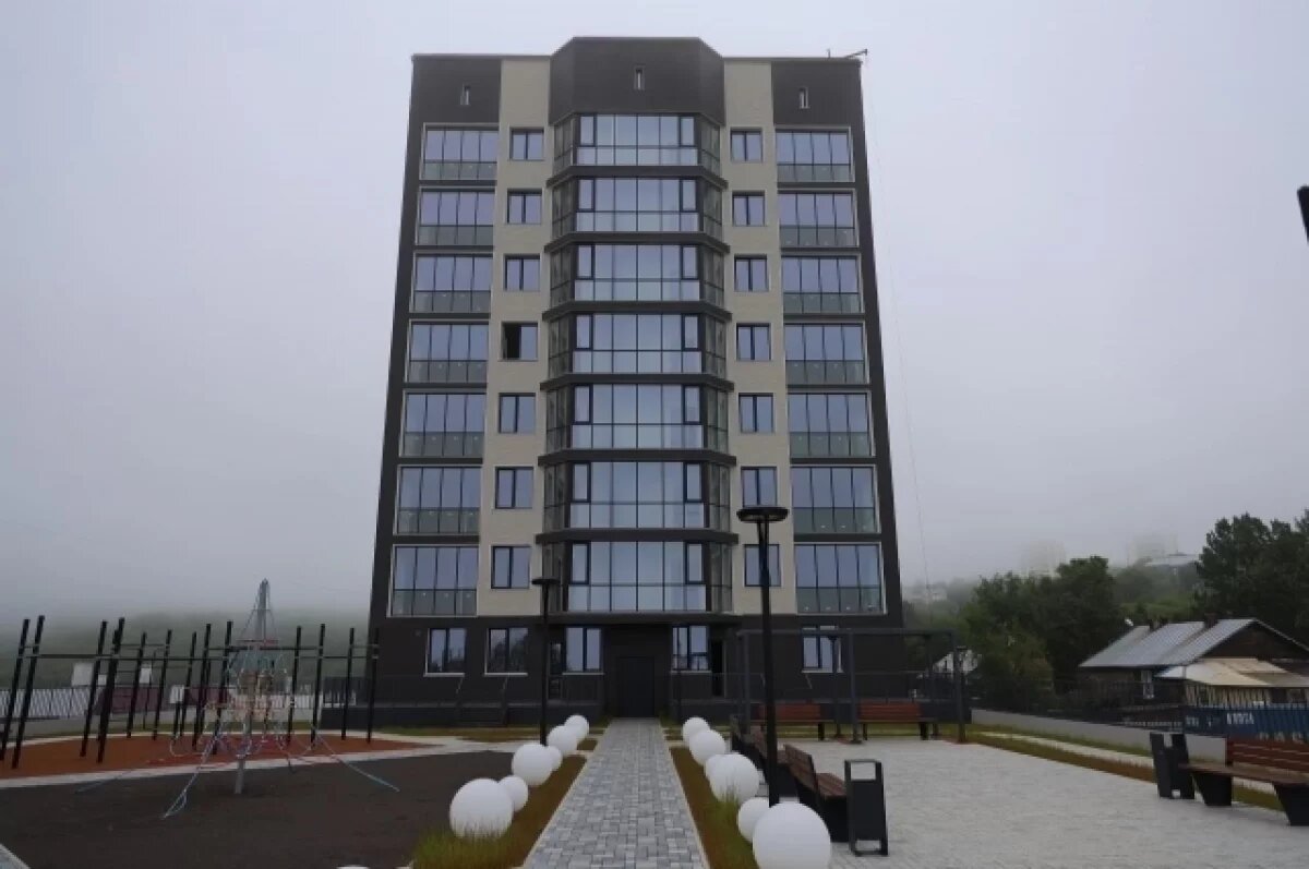    В столице Камчатки сдали многоквартирный дом на Даурской