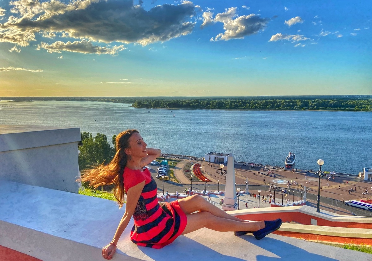 Чкаловская лестница.