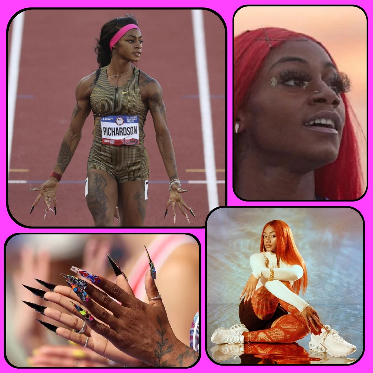 Ша’Карри Ричардсон: выдающаяся легкоатлетка в прикиде хип-хоп звезды