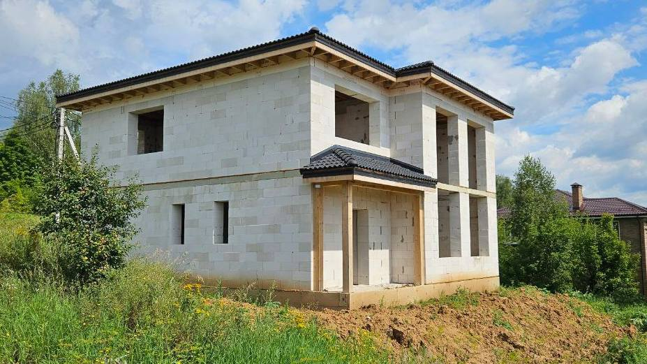 Дом по проекту 22-231-2, построенный в КП "Подолье" в 2022 году