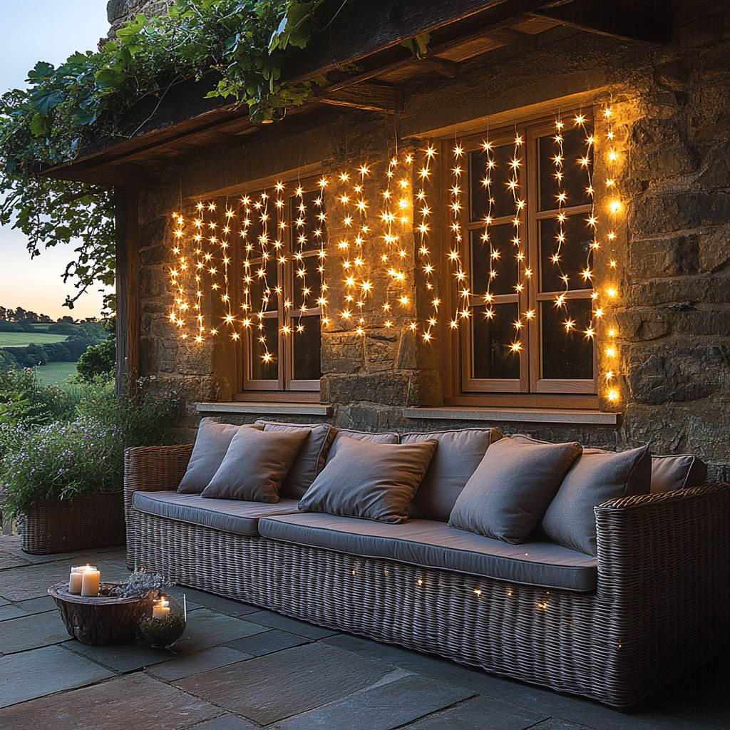 Создание уютного и стильного уличного интерьера — это прекрасная возможность расширить жилое пространство вашего дома, превратив двор, террасу или сад в место для отдыха и развлечений.-3