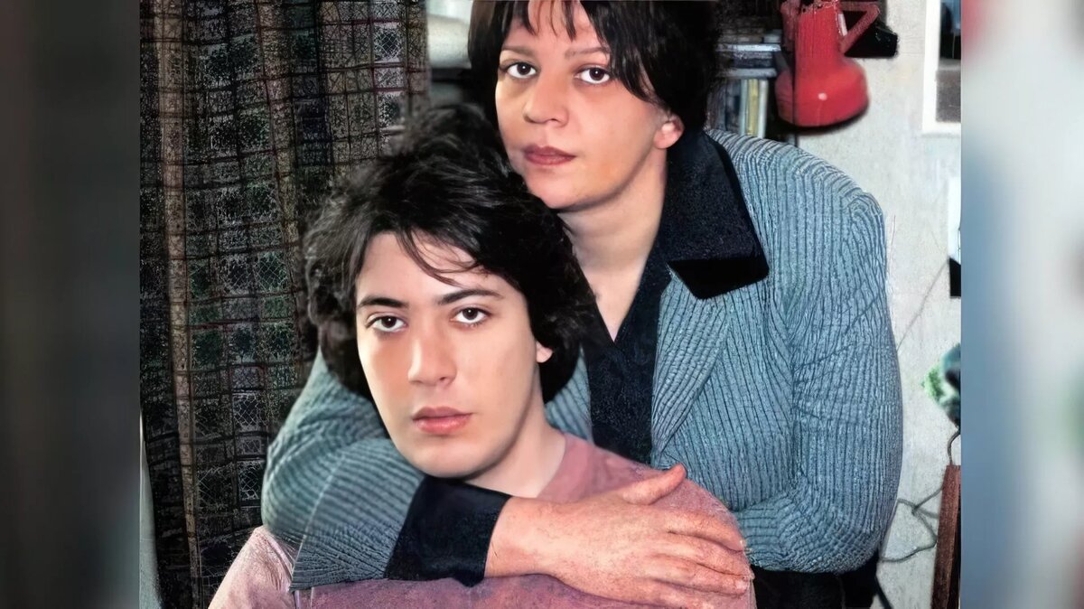 Артемий Лебедев с матерью Татьяной Толстой. 