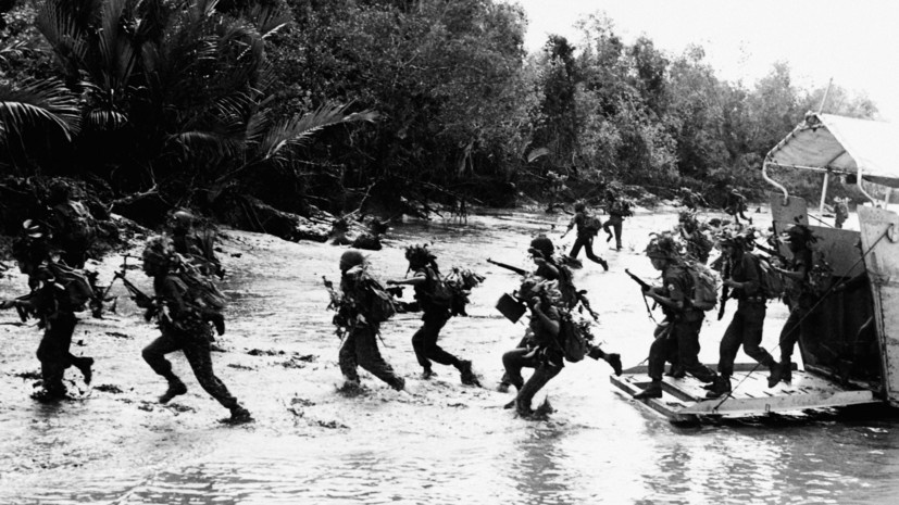     Боевые действия во Вьетнаме Gettyimages.ru Keystone-France/Gamma-Rapho