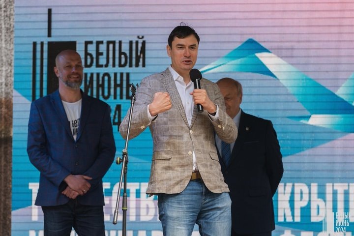 Писатель Сергей Шаргунов. предоставлено организаторами международного фестиваля «Белый июнь»