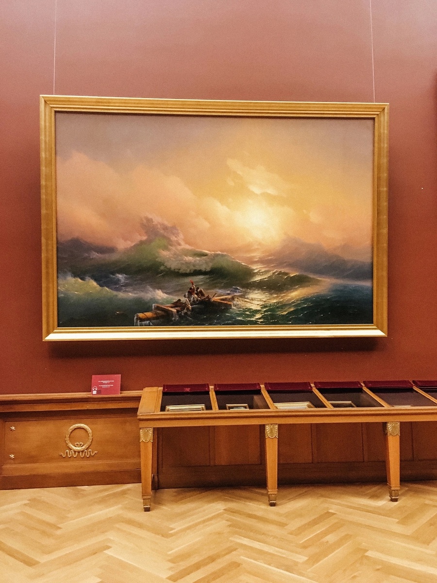 Картина "Девятый вал". И.К, Айвазовский.