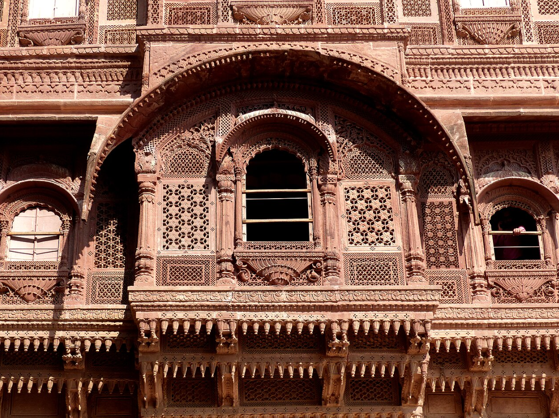 Балкон Джарокхи в Джодхпуре (Мехрангарх). Фото: en.wikipedia.org