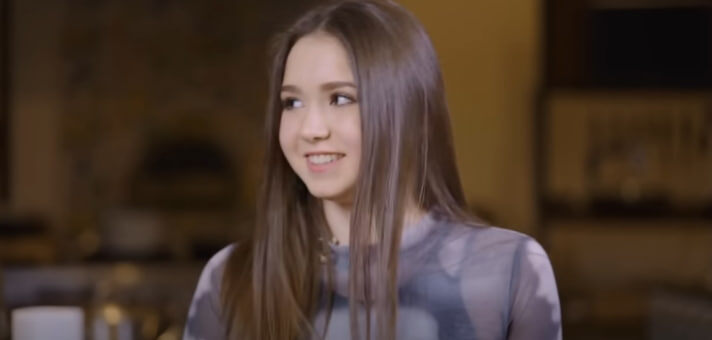 Камила Валиева. Фото: скриншот из интервью Ляйсан Утяшевой