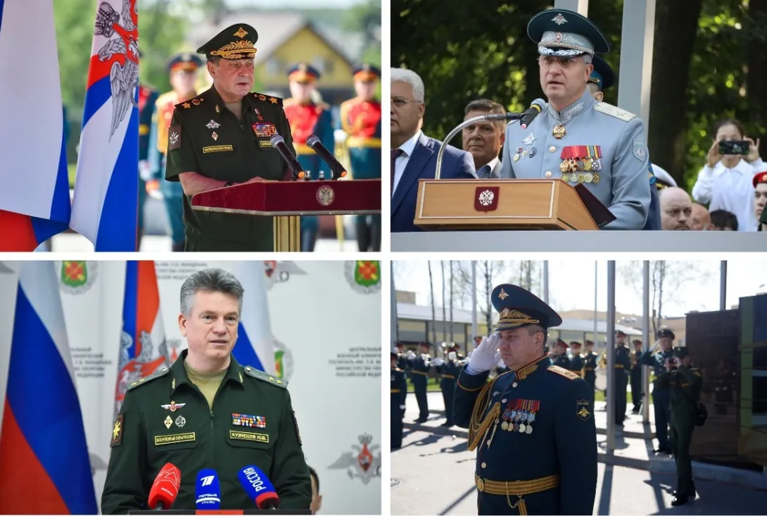 Фото: Министерство обороны РФ / Вконтакте
Дмитрий Булгаков, Тимур Иванов, Юрий Кузнецов и Вадим Шамарин