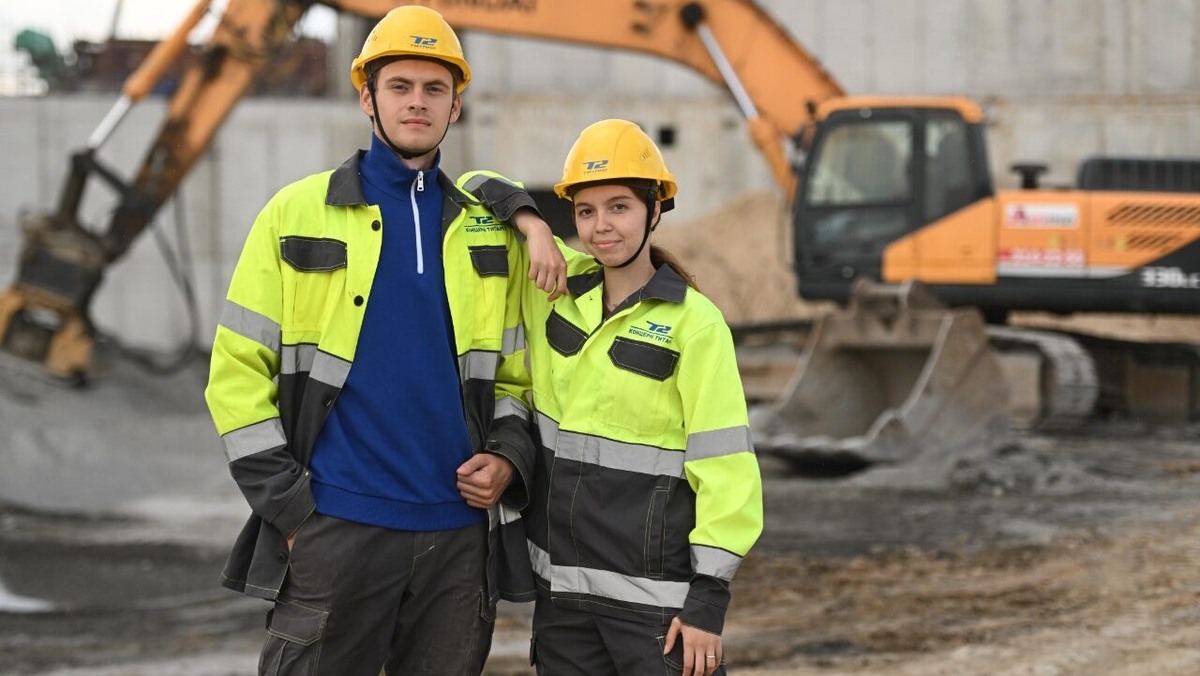    Стройка Сибирского кольцевого источника фотонов. Фото: пресс-служба движения Российские студенческие отряды