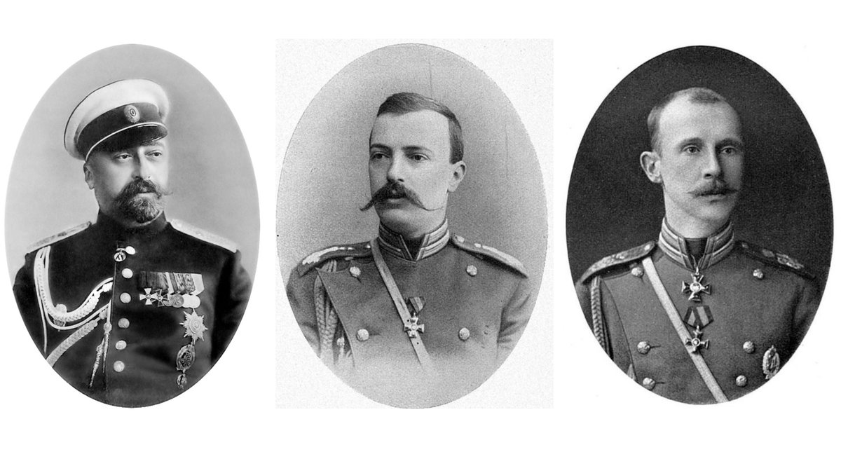 Николай и Георгий Михайловичи, Дмитрий Константинович