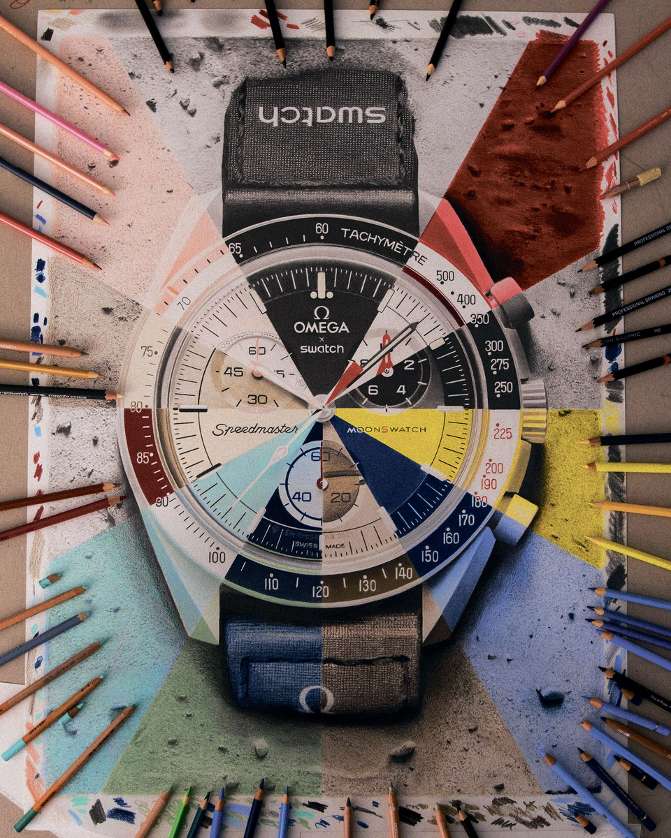    Арт-проект MoonSwatch венгерского художника Тамаша ФехераАрхивы пресс-службы