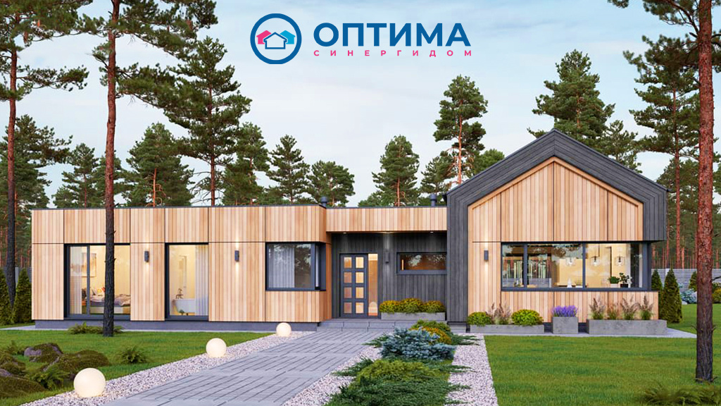 Проект загородного дома Барн 170 / ОПТИМА СПБ 2 рис