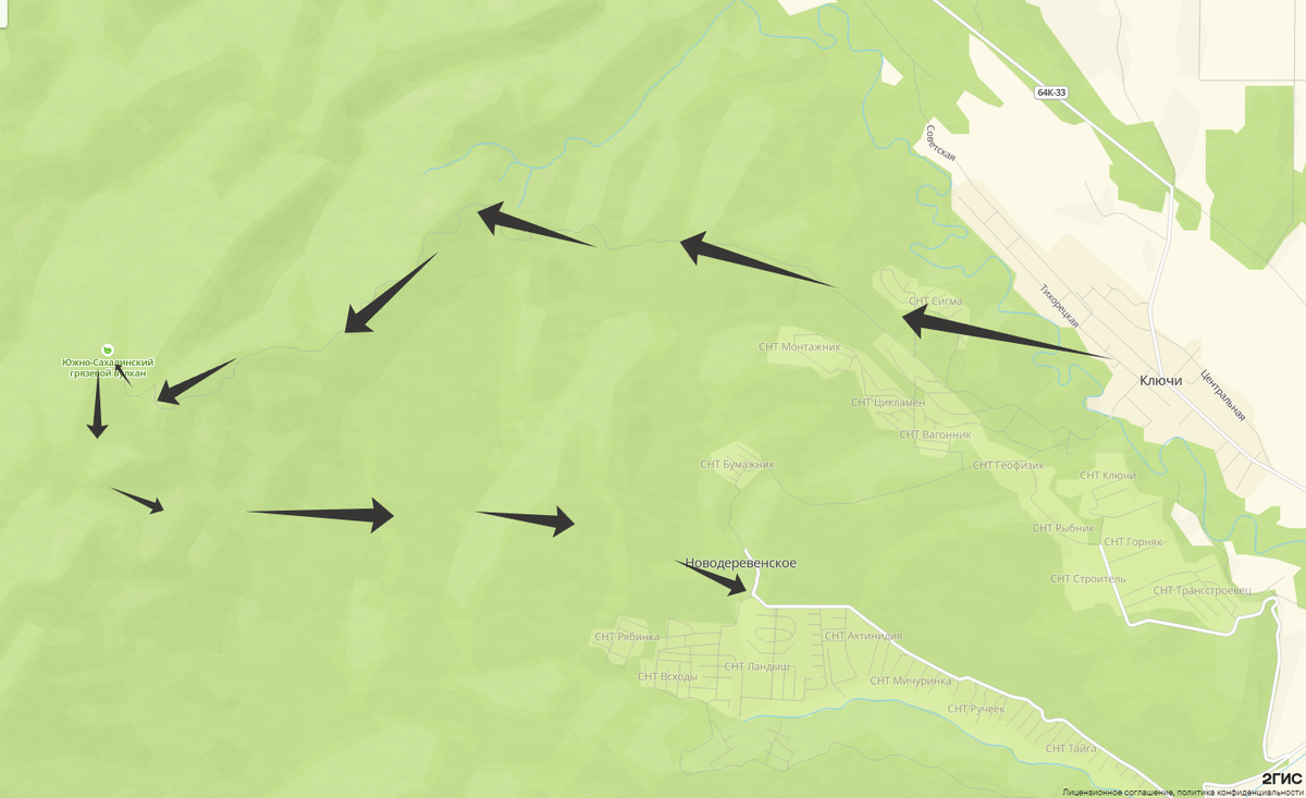 Примерный план маршрута