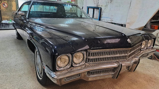 BUICK Electra 1971 года! В РАБОТЕ. Полная реставрация автомобиля