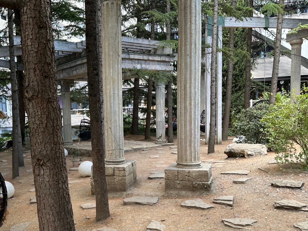 Старалась снять фото, чтоб отдыхающие не попали в кадр