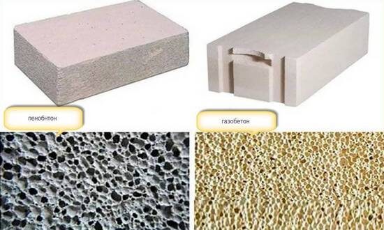 Что выбрать пеноблок или газоблок