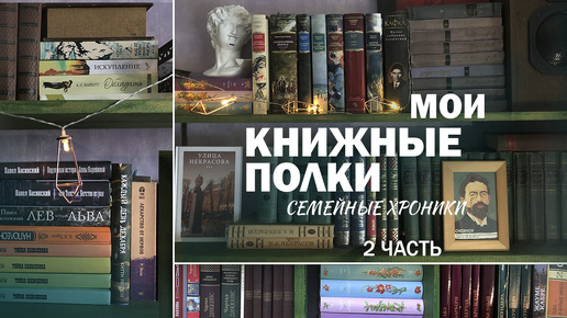 МОИ КНИЖНЫЕ ПОЛКИ📚 | классика, подписные издания, семейная библиотека😍 | 2 часть