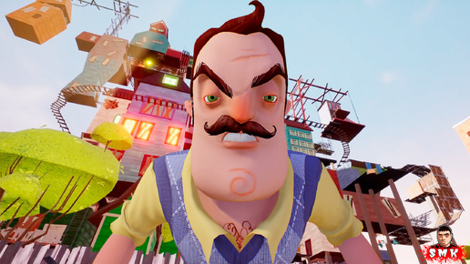 ШОУ ПРИВЕТ СОСЕД!ОЧЕНЬ БОЛЬШОЙ ДОМ!ИГРА HELLO NEIGHBOR ПОЛНОЕ ПРОХОЖДЕНИЕ МОДА MYSTERY THEODORE!FUN!