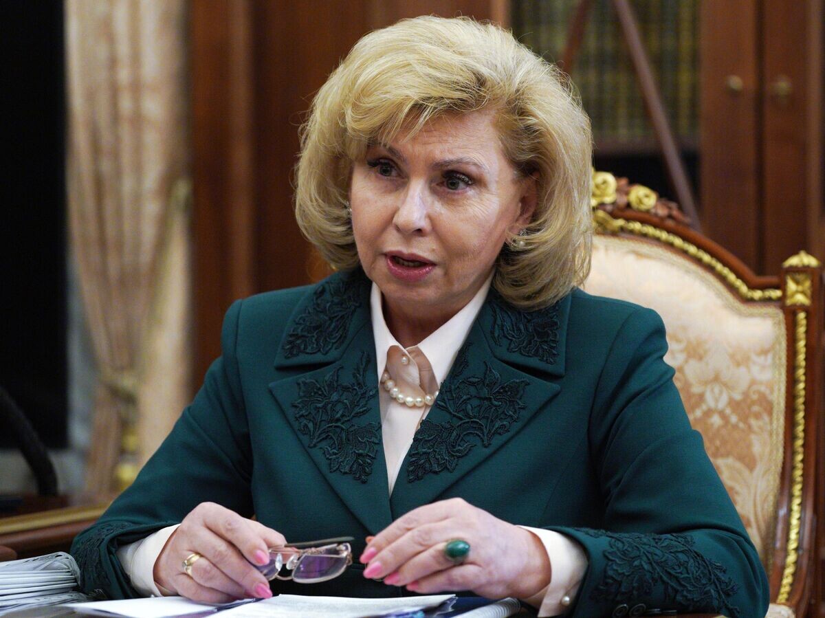     Уполномоченный по правам человека в РФ Татьяна Москалькова во время встречи с президентом РФ Владимиром Путиным© РИА Новости / Алексей Дружинин