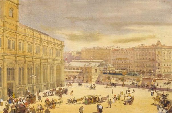 Пристройка для метро к московскому вокзалу.