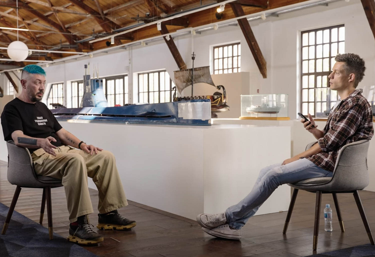 ФОТО: Скриншот из видео интервью 