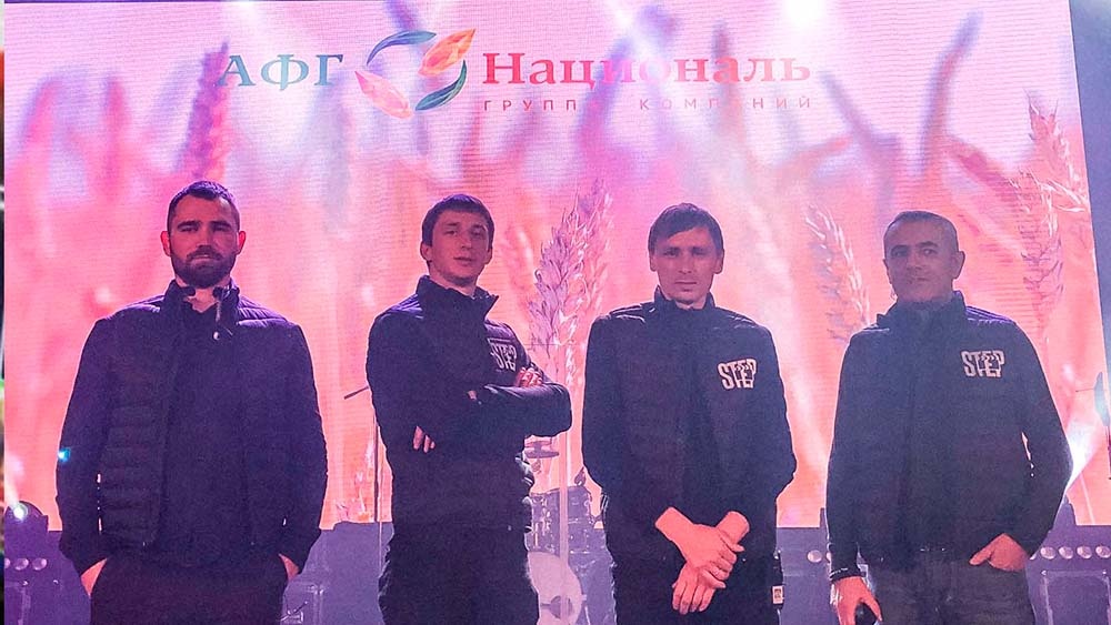 Команда STEP-VIDEOPRODUCTION на трансляции для агрохолдинга "АФГ-националь"