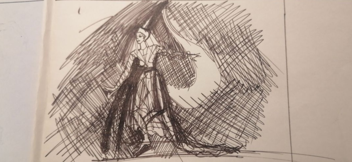 Импровизация. Движение. Готика. Мой рисунок. 