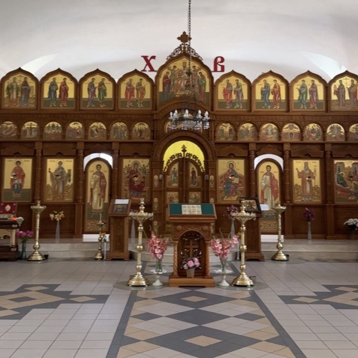 Церковь Иоанна Предтечи, внутри.