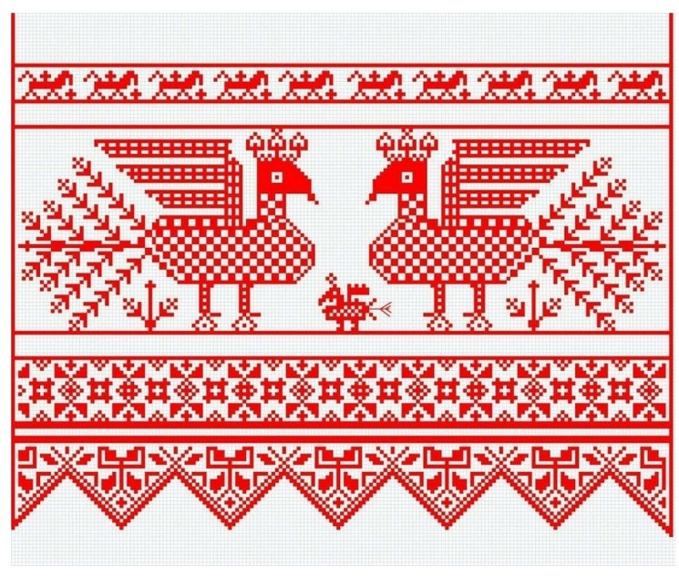 Древнерусские узоры.