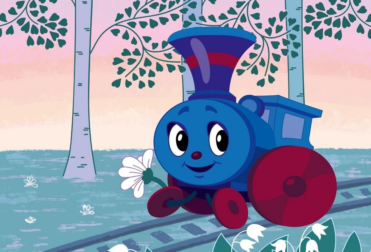 Генрих Сапгир и Геннадий Цыферов — авторы сценария советского рисованного мультипликационного фильма «Паровозик из Ромашково». 
Фильм был снят на киностудии «Союзмультфильм» в 1967 году. Режиссёр — Владимир Дегтярёв. Изображение использовано в иллюстративных целях.