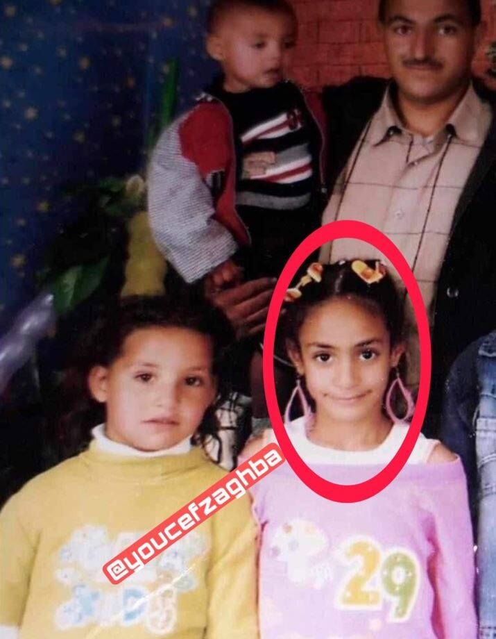 спортсменка  Иман Хелиф в детстве.