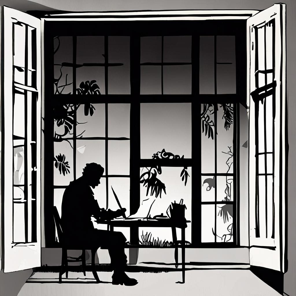 Стихи крапаю деловито