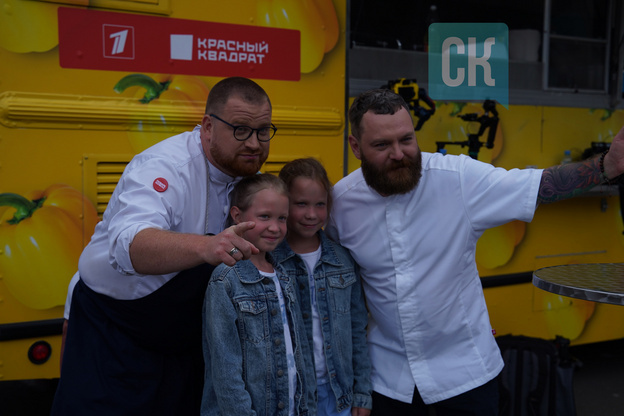    Эксклюзивный фоторепортаж из закулисья съёмок передачи «Повара на колёсах» в Кирове