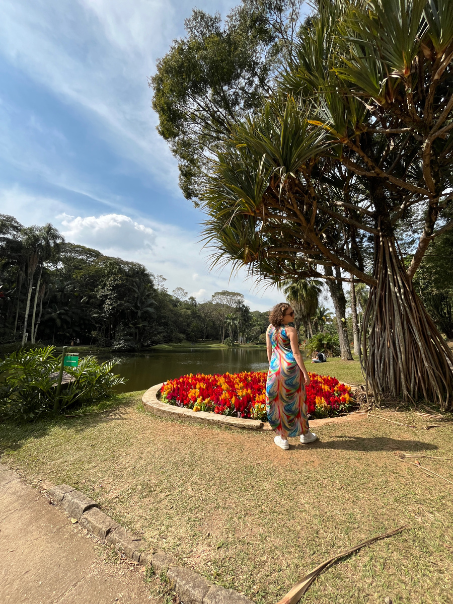 27 июля 2024 год я в ботаническом саду Сан-Пауло 