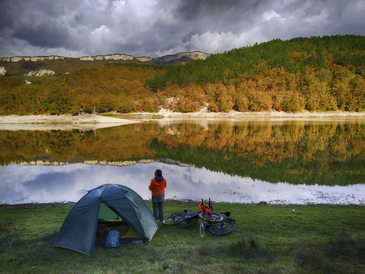 Крым. Новоульяновское водохранилище, 2022
