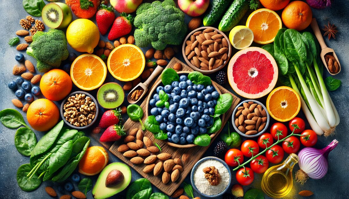 Продукты, богатые антиоксидантами