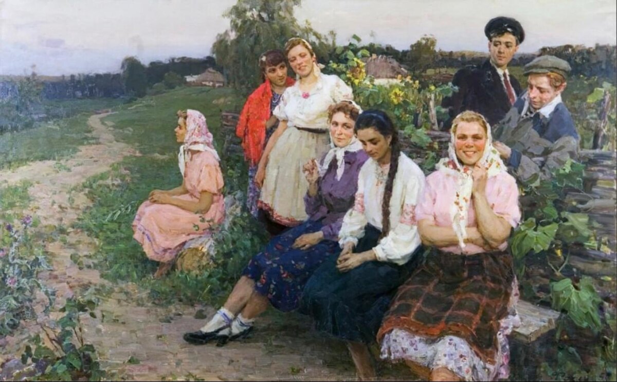 Леонид Фокин. «Вечером». 1956