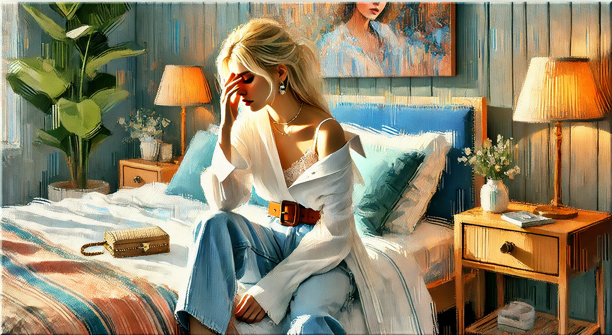 Когда дверь за Андреем закрылась, Марина еще долго сидела неподвижно, глядя в одну точку.