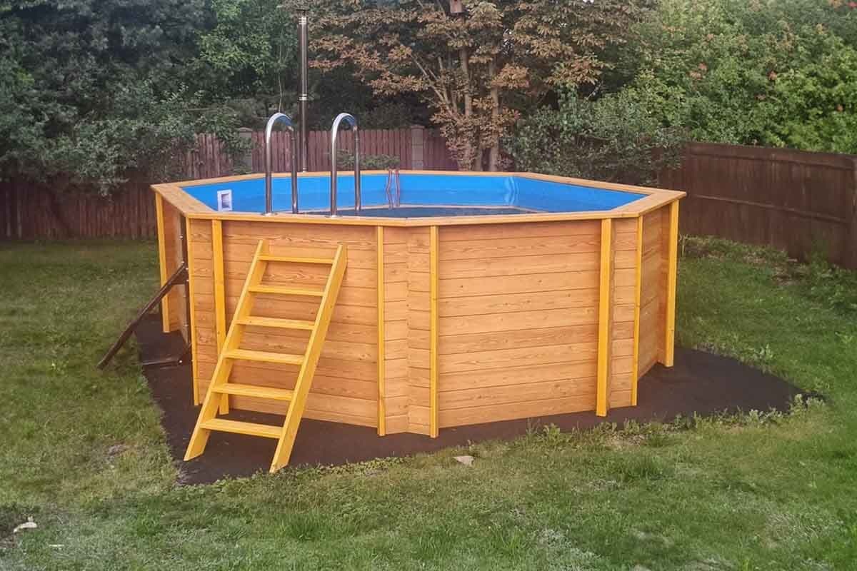 Деревянный бассейн Кристалл