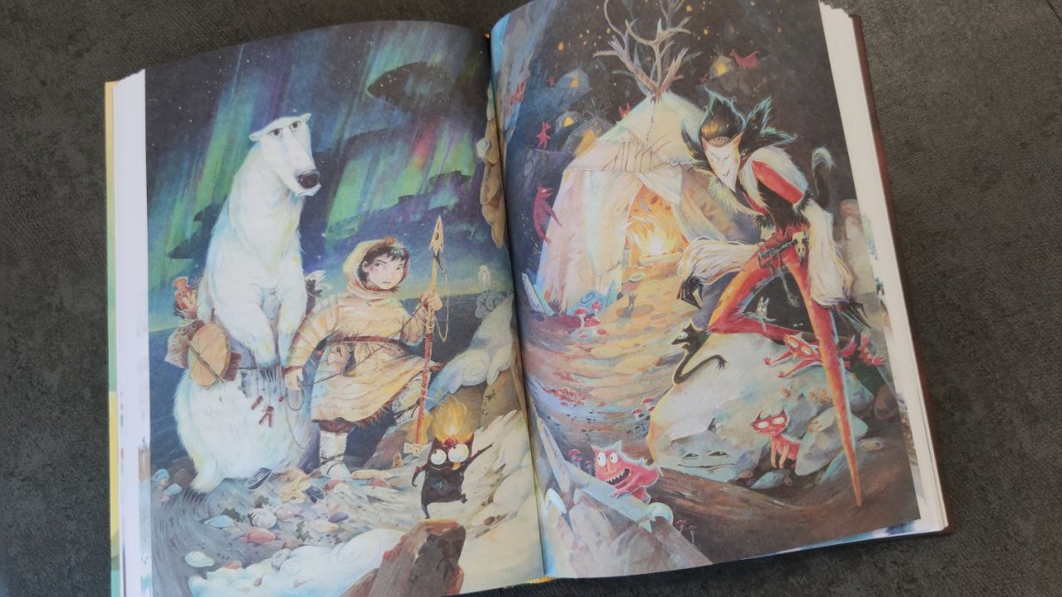 На фото разворот из книги Время легенд, о которой знает далеко не каждый. А ведь ее действительно интересно читать. Не о каждой из современных книжек хочется рассказывать, об этой – запросто