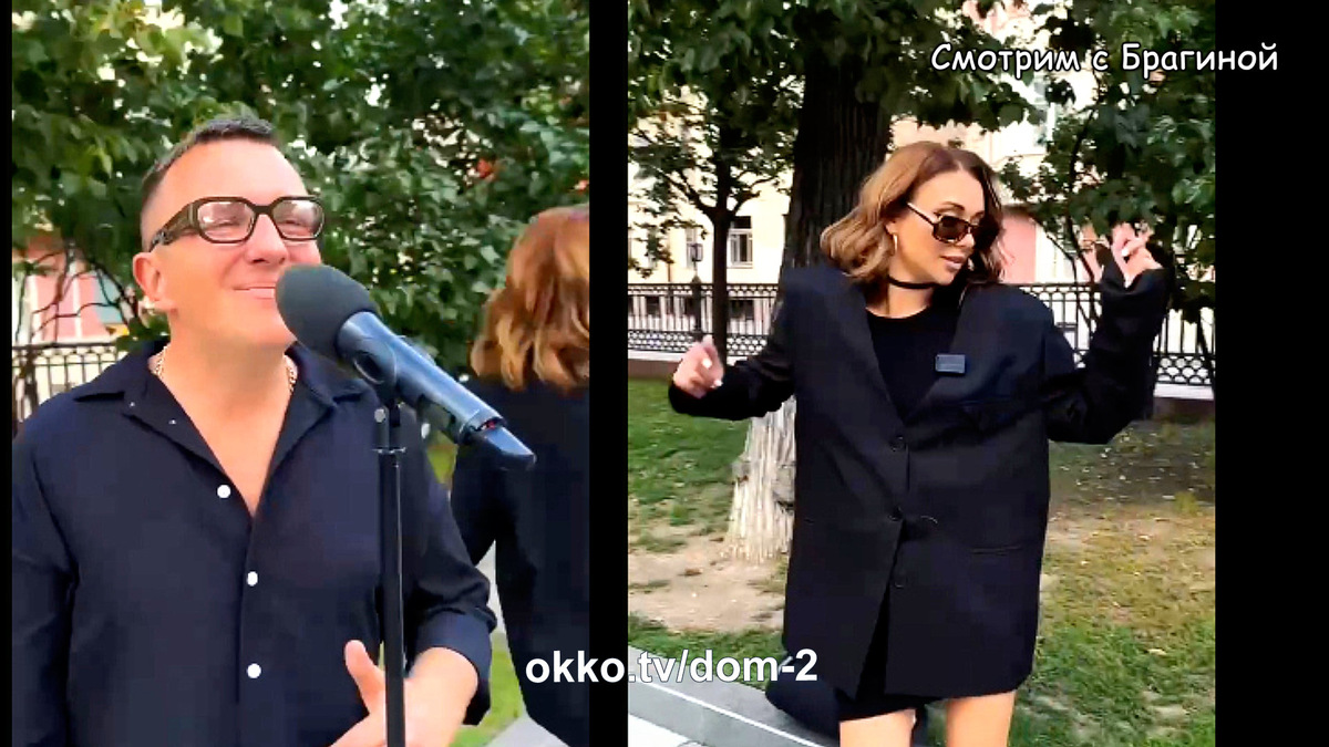 Фото: соцсети. Илья Яббаров и Елена Тепловодская на ВДНХ