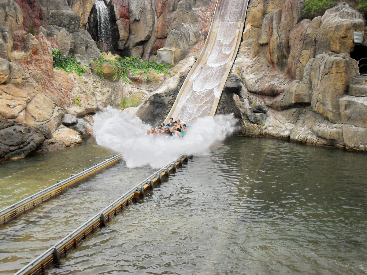 Фото автора. Тут едем не мы, потому что в это время мы уже сохли на берегу))