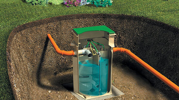 Устройство аэрационного септика