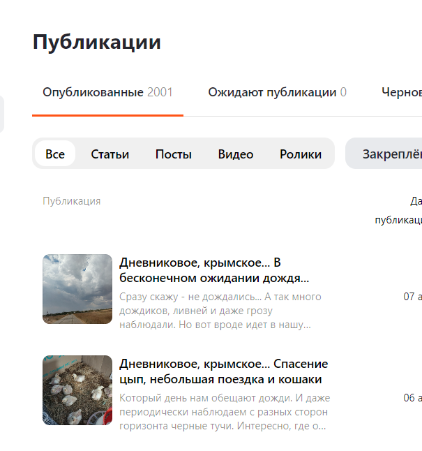 Скрин из статистики