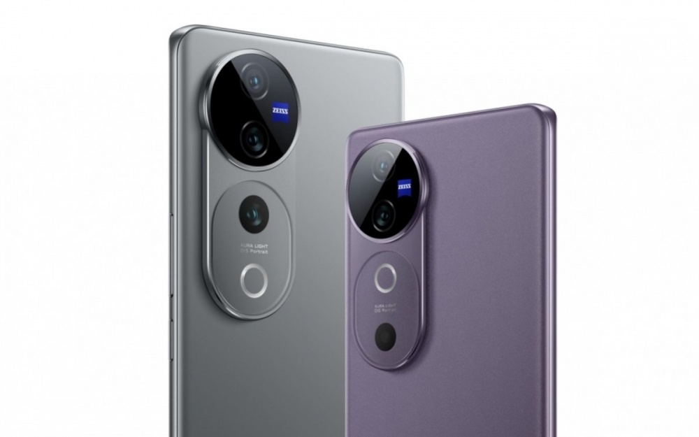 Модель Vivo V40 Pro комплектуется тремя модулями камер по 50 Мпикс каждая