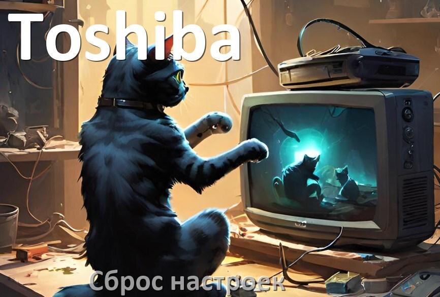 
Сброс настроек телевизора Toshiba на заводские через пульт и без пульта