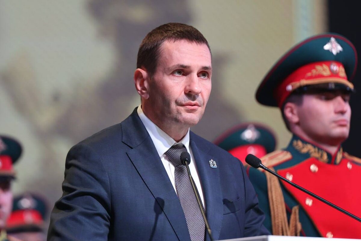 В своем обращении врио губернатора подчеркнул, что победа России неизбежна благодаря бойцам СВО.  Фото: Фото предоставлено пресс-службой правительсва Хабаровского края