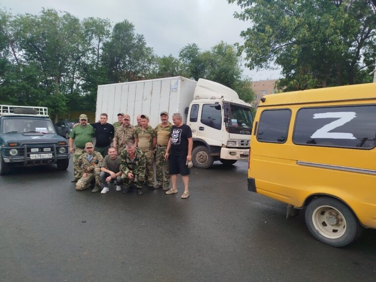    Жители Кувандыка доставили гуманитарный конвой в зону СВО Белов Михаил Александрович